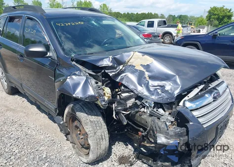 2013 Subaru Outback 2.5I z USA, uszkodzony, nr VIN 4S4BRCAC8D3317758